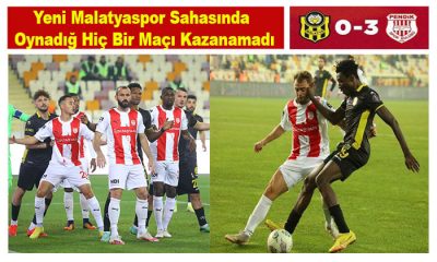 Yeni Malatyaspor Evinde Bir Türlü Galip Gelemiyor.  Yeni Malatyaspor   0 – 3   Pendikspor