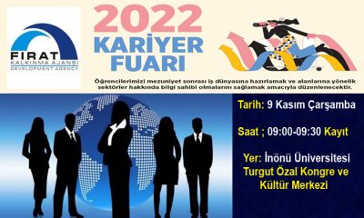 Fırat Kalkınma Ajansı Malatya İnönü Üniversitesi’nde “Kariyer Fuarı” Düzenleyecek