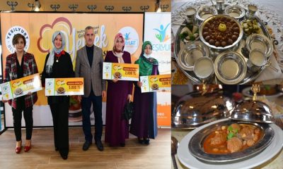  ‘Analı- Kızlı’ Yemeklerin Yarıştığı Ödüllü Geleneksel Yemek Yarışması Tamamlandı