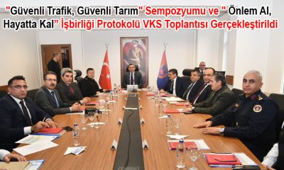 “Güvenli Trafik, Güvenli Tarım” Sempozyumu Düzenlendi