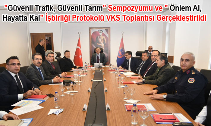 “Güvenli Trafik, Güvenli Tarım” Sempozyumu Düzenlendi