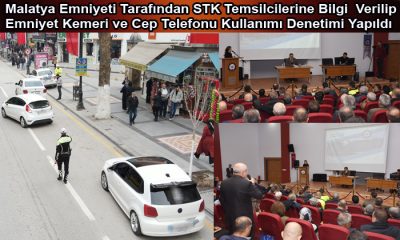 “Sorumluluk Alanı Huzur Toplantısı” Düzenlenip, Trafik Denetlemesi Yapıldı