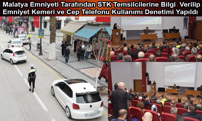 “Sorumluluk Alanı Huzur Toplantısı” Düzenlenip, Trafik Denetlemesi Yapıldı