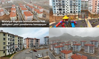 Malatya Gelinciktepe’de Deprem Konutlarında Hak Sahipleri Yeni Yuvalarına Kavuşuyor