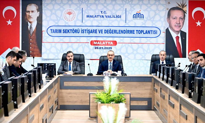 Vali Seddar Yavuz Başkanlığında Tarım Sektörü İstişare ve Değerlendirme Toplantısı Gerçekleşti￼