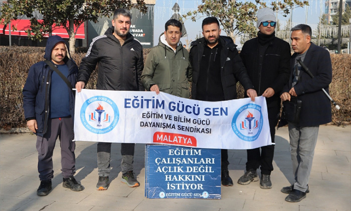 <strong>Malatya Eğitim Gücü Sen İl Başkanı Yusuf Yılmazoğlu, Düşük Maaşlar Ve Enflasyon Farkının Kaldırılsın</strong>