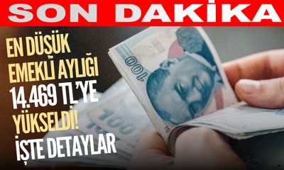En Düşük Emekli Aylığını 14.469 Liraya Çıkartılması Kanun Teklifi Meclis’te Kabul Edildi
