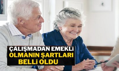 Çalışmadan Emekli Olmanın Şartları Belli Oldu