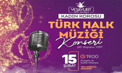 Yeşilyurt Kent Konseyi Kadın Korosu, 15 Şubat Cumartesi Saat 19.00’da THM Konseri Verecek