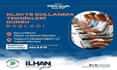 Yeşilyurt Belediyesi İlçede Dört Farklı Meslekte, Yeni Meslek Edindirme Kursları Açtı