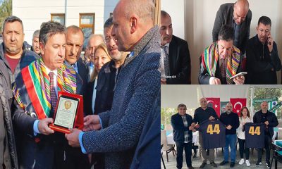 Pütürge Beyleri Derneği Malatya’lılar Adına  Başkan Ahmet Aras’a Fahri Hemşehrilik Plaketi Verdi