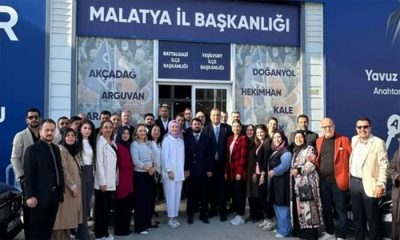 Anahtar Parti Malatya 1. Olağan İl Kongresinde İl Kurucu Başkanı Erdoğan Zelyurt Güven Tazeledi