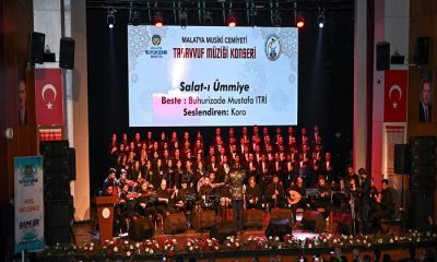 Malatya Musiki Cemiyeti’nin Düzenlediği Tasavvuf Müziği Konseri Büyük İlgi Gördü