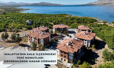 Bakan Murat Kurum,  TOKİ İle Malatya Kale’de Kale Gibi Konutlar Yaptık