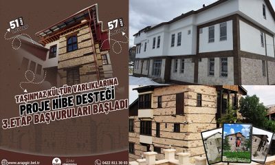 Taşınmaz Kültür Varlıkları Destek Sürecinin 3.Etap Başvuru Süreci Başladı