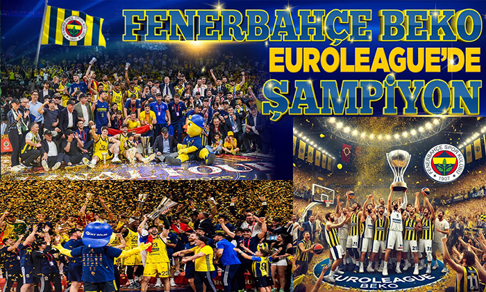 Fenerbahçe Beko Finalde Monaco’yu 81-70 Yenerek EuroLeague Şampiyonu Oldu