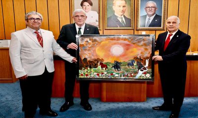Başkan İbrahim Evin; Dervişoğlu’nun Ülkenin Bekası İçin Verdiği Mücadeleyi Takdir Ediyoruz