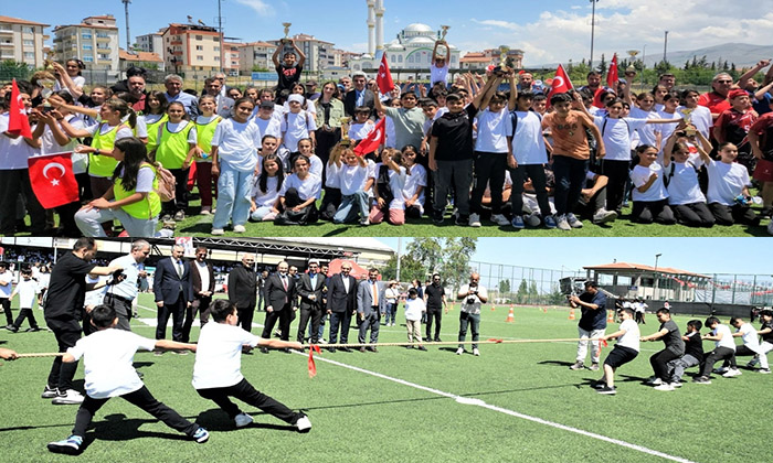 Malatya Valiliği Himayelerinde “77’den 7’ye Çocuk Oyunları Şenliği” Etkinliği Düzenlendi