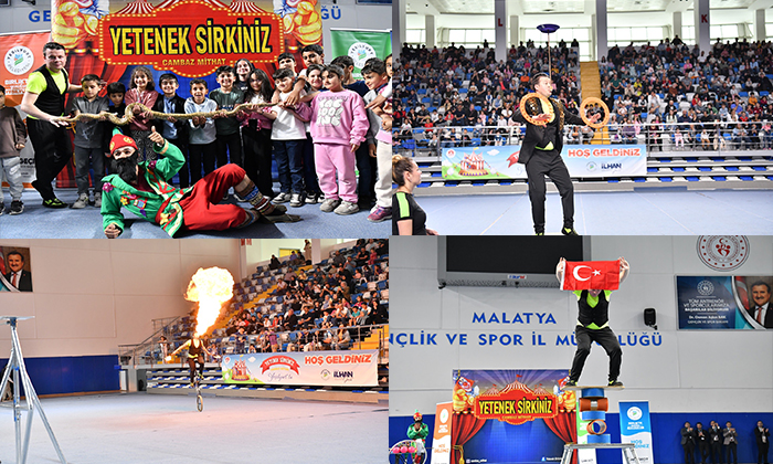 Cambaz Mithat ‘Yetenek Sirkiniz’ Gösterisi Yeşilyurt’ta Heyecanlı Anlara Sahne Oldu