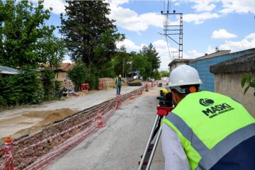 MASKİ,  Dilek Mahallesi’nde Kanalizasyon Altyapı Çalışmalarını Sürdürüyor