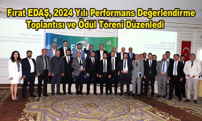 Fırat EDAŞ, 2024 Yılı Performans Değerlendirme Toplantısı ve Ödül Töreni Düzenledi