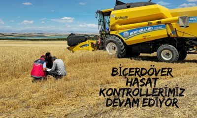 Malatya’da 2025 Hasat Sezonu Başladı. Biçerdöver Denetimleri Sıkılaştırıldı