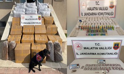 Malatya’da Narkotik ve Kaçakçılık Operasyonunda 4 Şüpheli Yakalandı