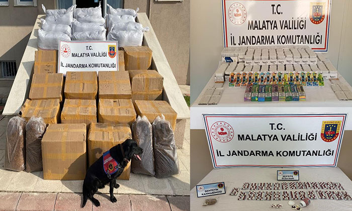 Malatya’da Narkotik ve Kaçakçılık Operasyonunda 4 Şüpheli Yakalandı