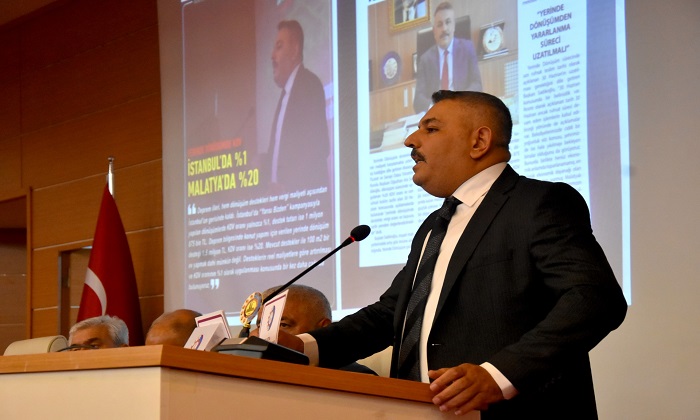 Sadıkoğlu, Depremzedelere Yerinde Dönüşüm Yararlanma Süre Baskısı Vicdani ve Doğru Değil