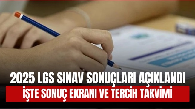 Millî Eğitim Bakanlığınca, 2025 Orta Öğretime Geçiş Tercih ve Yerleştirme Kılavuzu Yayımlandı