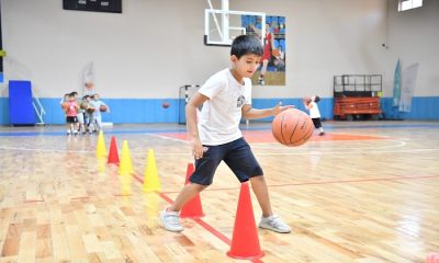 Yeşilyurt Belediyesinin Basketbol Kursu, Miniklere Neşe ve Enerji Getiriyor!