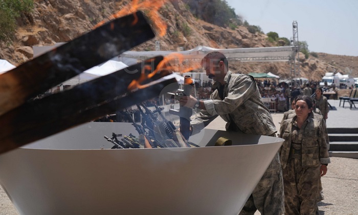 Terörsüz Türkiye Hedefinde Terör Örgütü PKK, Silah Bırakmaya Başladı