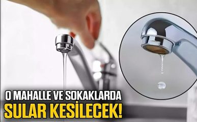 MASKİ; 26 Ağustos Salı Günü Saat 08.00 ile 17.00  Arası Tecde Mahallesine Su Vermeyecek