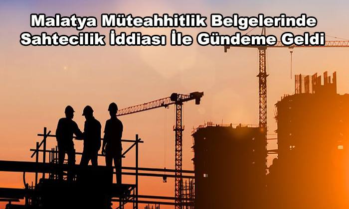 Malatya’da Müteahhitlik Belgelerinde ‘Sahtecilik’ Yapıldığı İddiası Belediye Meclisine Taşındı