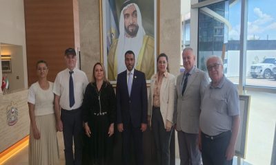 Prof. Dr. Aysun Bay “Çerçeve İş Birliği Protokolü”nü  BAE Büyükelçisine Takdim Etti