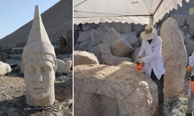 Nemrut’un Binlerce Yıllık Taş Heykelleri Nano Teknolojiyle Ayağa Kalkıyor￼