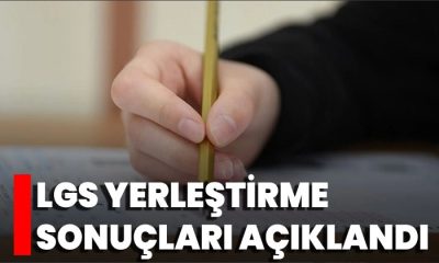 Liselere Geçiş Sistemi (LGS) 2025 Yılı  Yerleştirme Sonuçları Açıklandı