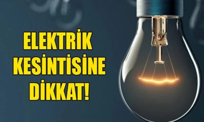 1 Eylül’de Battalgazi, Hekimhan, Yeşilyurt’ta Elektrik Kesintisi Uygulanacak