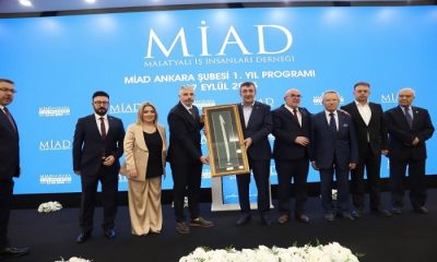 MİAD Ankara Şubesi 1. Kuruluş Yıl Dönemini Görkemli Bir Törenle Kutladı