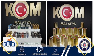 Malatya’da Kaçakçılık Yapan Üç Adrese Eş Zamanlı Baskın Yapıldı
