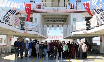 Turgut Özal Tıp Merkezi’de Tedavi Gören Çocuklar Karakaya Barajında Feribotla Gezdirildi