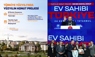 Cumhurbaşkanı, 500 Bin Sosyal Konut Projesini Duyurdu: 6.750 Lira Taksitle 240 Ayda Ödenecek