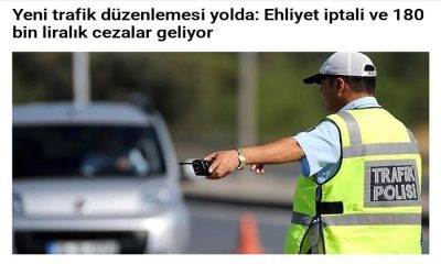 TBMM Bu Hafta Yeni Trafik Kanun Teklifi Görüşülmeye Başlanacak