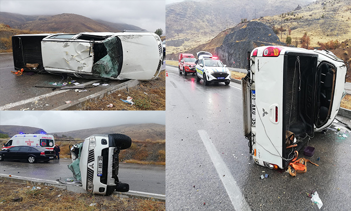 Darende Yukarıulupınar Mahallesinde Trafik Kazası: 6 Kişi Yaralandı