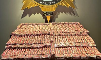 Malatya’da Emniyet ve Polis Ekipleri Toplam 26.678 Adet Sentetik Ecza Hap Ele Geçirdi