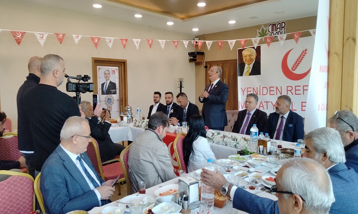Prof. Dr. Doğan Aydal, Malatya’da Yeniden Refah Partisi’nin Hazırladığı Programı Anlattı