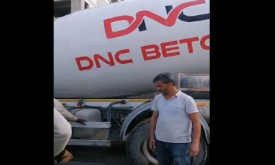 Battalgazi iSivas Caddesi’nde Beton Mikseri Yayaya Çarptı