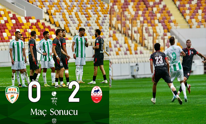 3. Lig 2. Grup 8 Haftasında Malatya Yeşilyurtspor, Evinde Kahramanmaraşspor’a 2-0 Yenildi