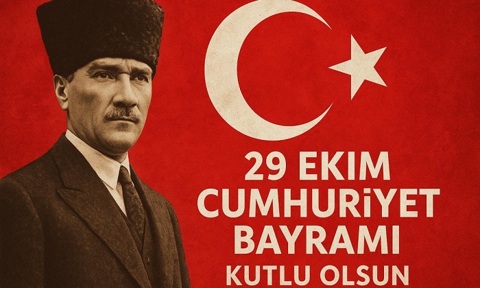 29 Ekim Cumhuriyet Bayramının 102. Yıl Dönümü Kutlu Olsun